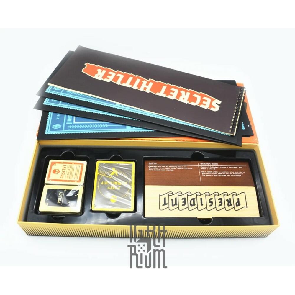 Настольная игра Тайный Гитлер (Secret Hitler Large Box) купить недорого в  Украине, Киеве, Днепре, Харькове, Одессе | Интернет-магазин настольных игр  ИГРАРИУМ