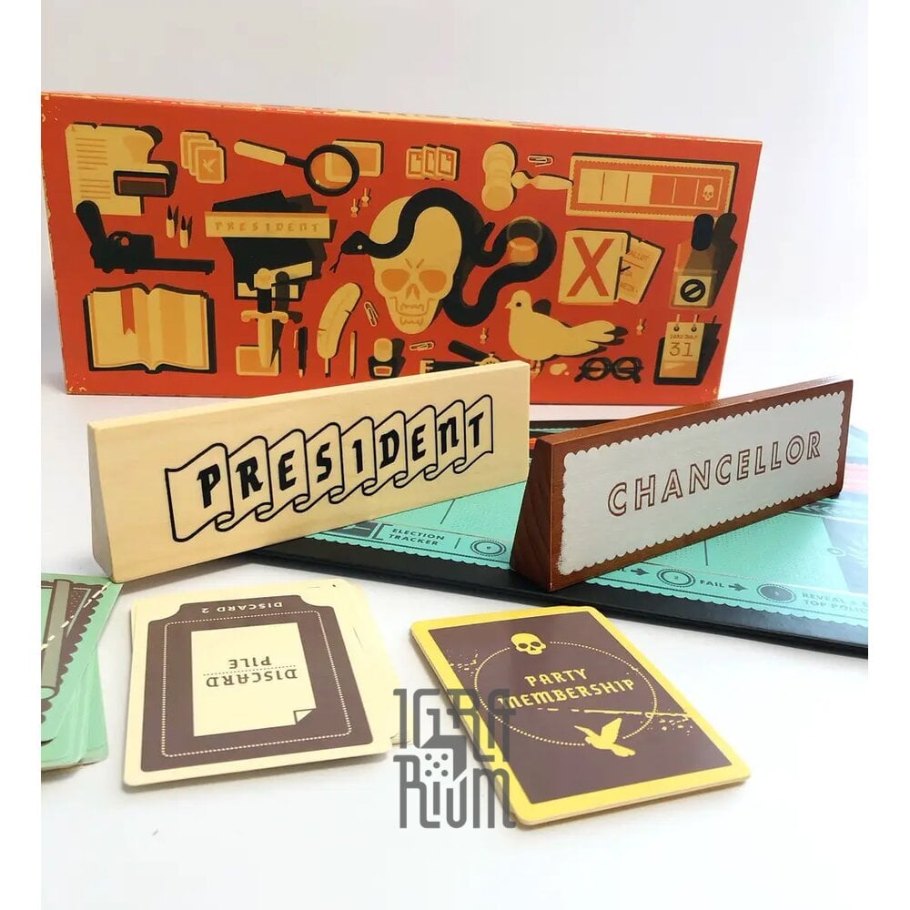 Настольная игра Тайный Гитлер (Secret Hitler Large Box) купить недорого в  Украине, Киеве, Днепре, Харькове, Одессе | Интернет-магазин настольных игр  ИГРАРИУМ