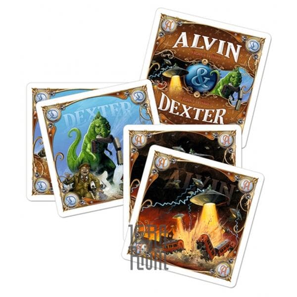 Настольная игра Ticket to Ride: The Monster Expansion Alvin&Dexter