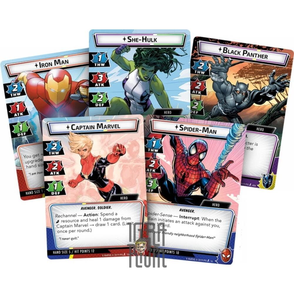 Настольная игра Marvel Champions: The Card Game купить недорого в Украине,  Киеве, Днепре, Харькове, Одессе | Интернет-магазин настольных игр ИГРАРИУМ