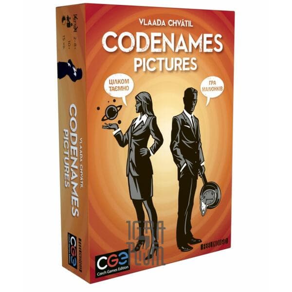 Настольная игра Кодовые Имена: Картинки (Codenames: Pictures) укр