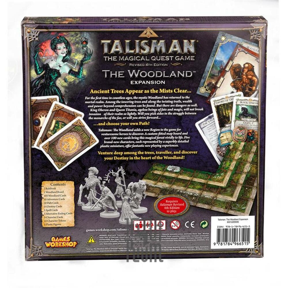 Настольная игра Talisman: The Woodland exp. купить недорого в Украине,  Киеве, Днепре, Харькове, Одессе | Интернет-магазин настольных игр ИГРАРИУМ