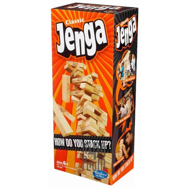 Настільна гра Jenga Hasbro (Дженга, Janga, Джанга)