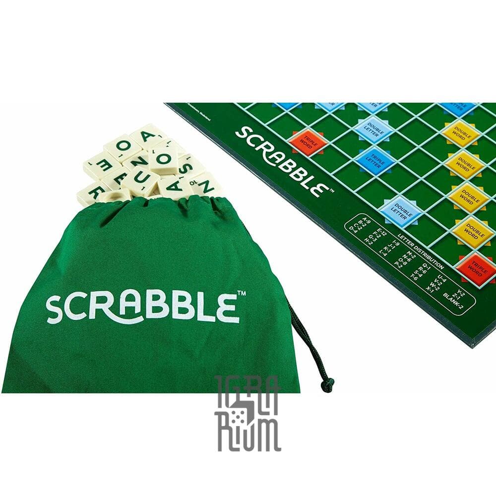 Scrabble настольная игра описание на английском