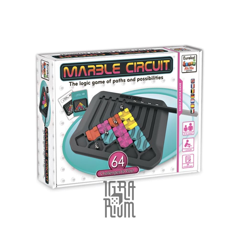 Игра головоломка Мраморная схема (Ah!Ha Marble Circuit) купить недорого в  Украине, Киеве, Днепре, Харькове, Одессе | Интернет-магазин настольных игр  ИГРАРИУМ