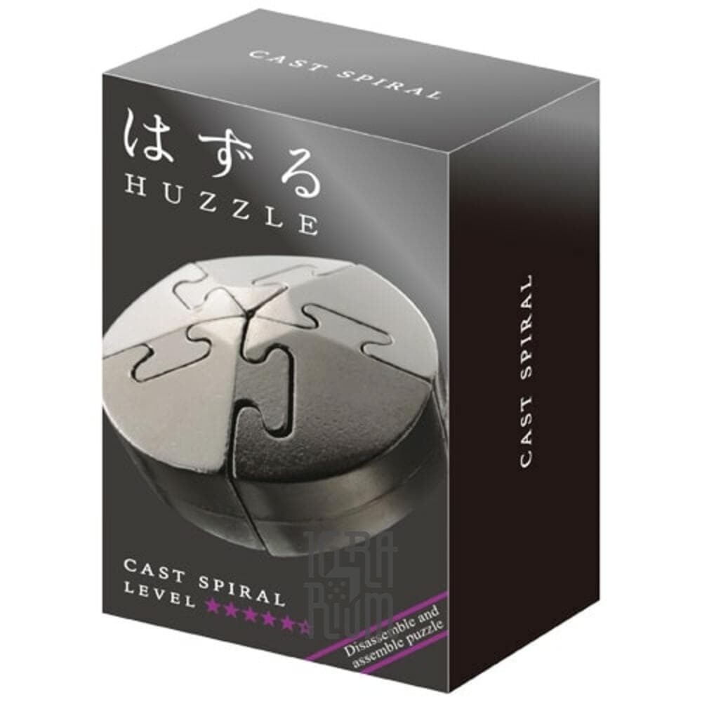 Головоломка huzzle. Huzzle Cast спираль. Hanayama Huzzle Cast. Головоломка Cast Puzzle Spiral, уровень сложности 5. Hanayama головоломки.