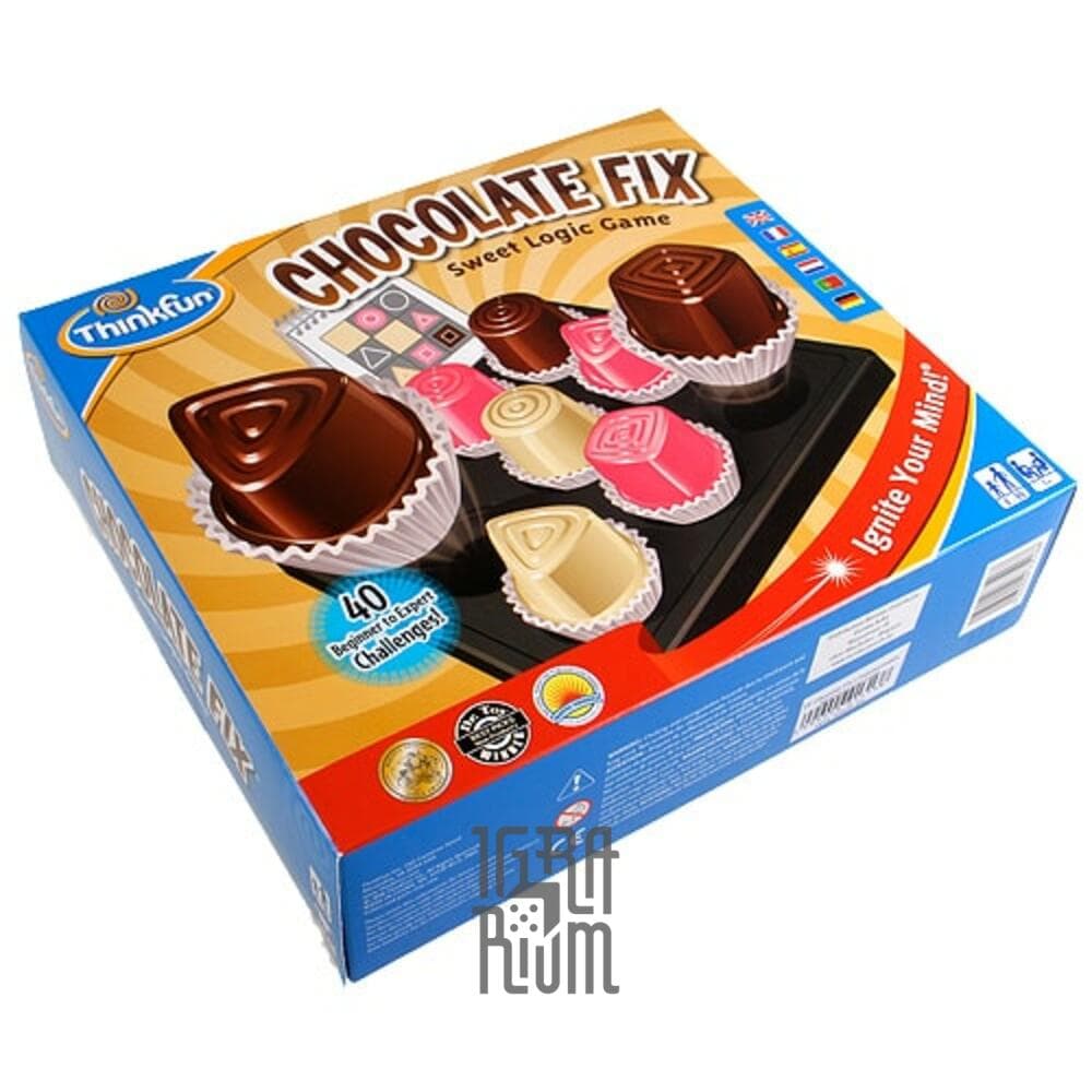 Настольная игра Шоколадный тупик (Chocolate Fix) ThinkFun купить недорого в  Украине, Киеве, Днепре, Харькове, Одессе | Интернет-магазин настольных игр  ИГРАРИУМ