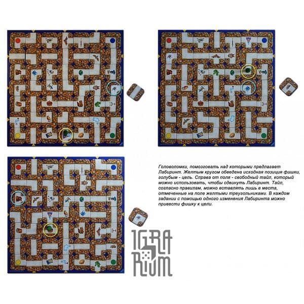 Настольная игра Сумасшедший лабиринт (The aMAZEing Labyrinth)