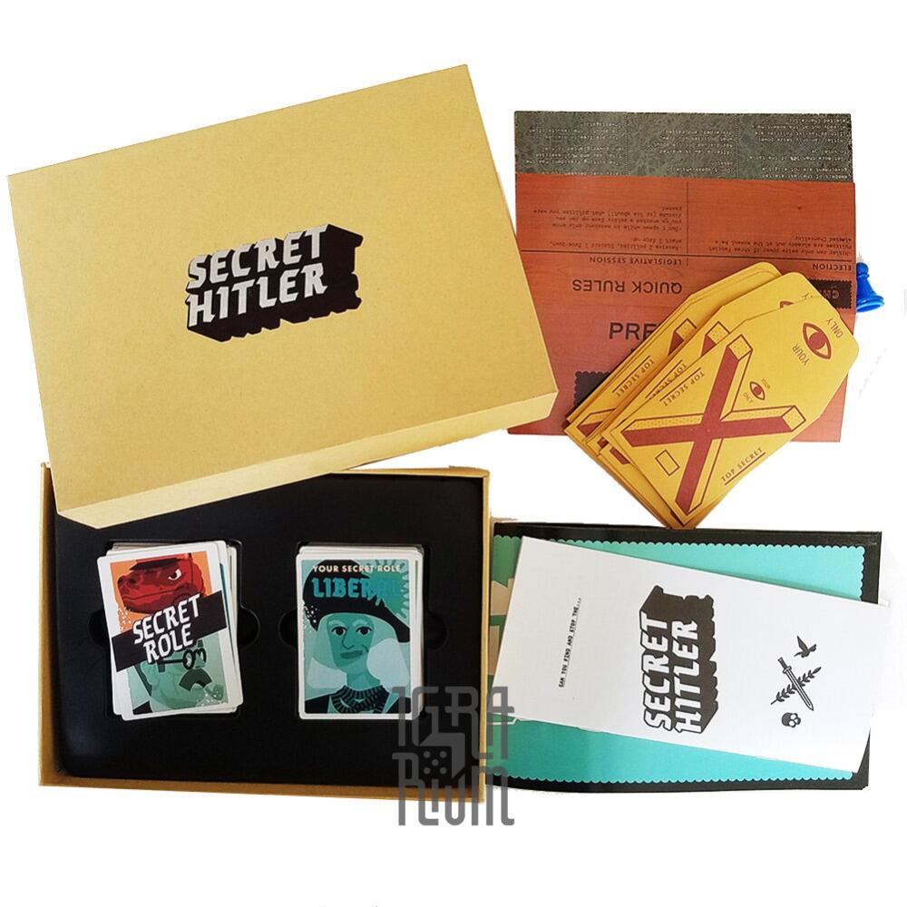 Настольная игра Secret Hitler Yellow Box (Тайный Гитлер) купить недорого в  Украине, Киеве, Днепре, Харькове, Одессе | Интернет-магазин настольных игр  ИГРАРИУМ