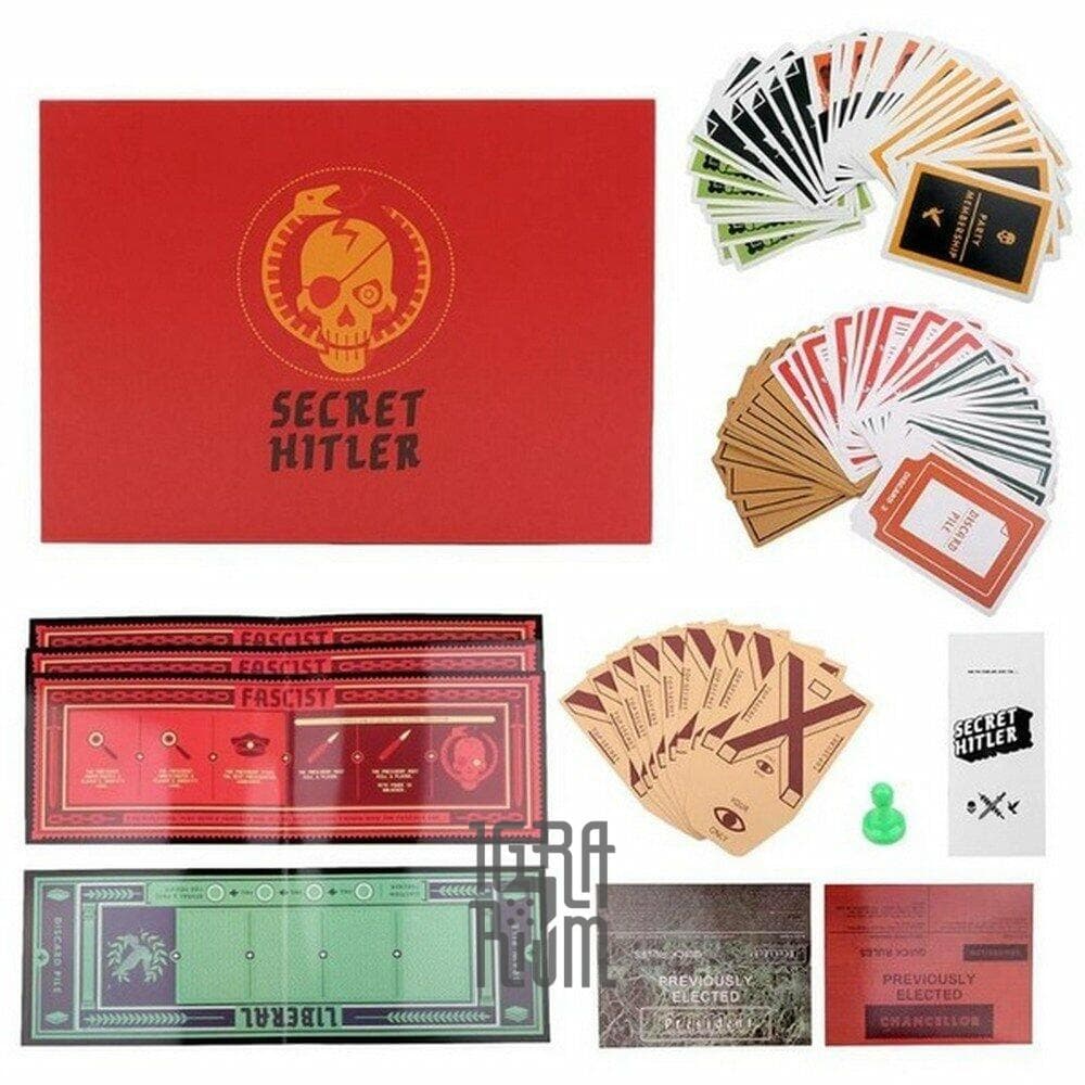 Настольная игра Тайный Гитлер (Secret Hitler Red Box ) купить недорого в  Украине, Киеве, Днепре, Харькове, Одессе | Интернет-магазин настольных игр  ИГРАРИУМ