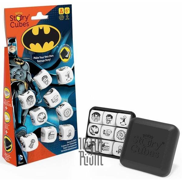 Настольная игра Кубики Историй Рори Бэтмен (Rorys Story Cubes: Batman) 9 штук
