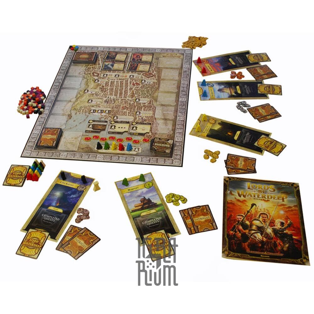 Lords of waterdeep настольная игра обзор